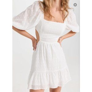 MINKPINK Whitewash Mini Dress NWT Size S